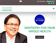 Tablet Screenshot of drestrabillo.com